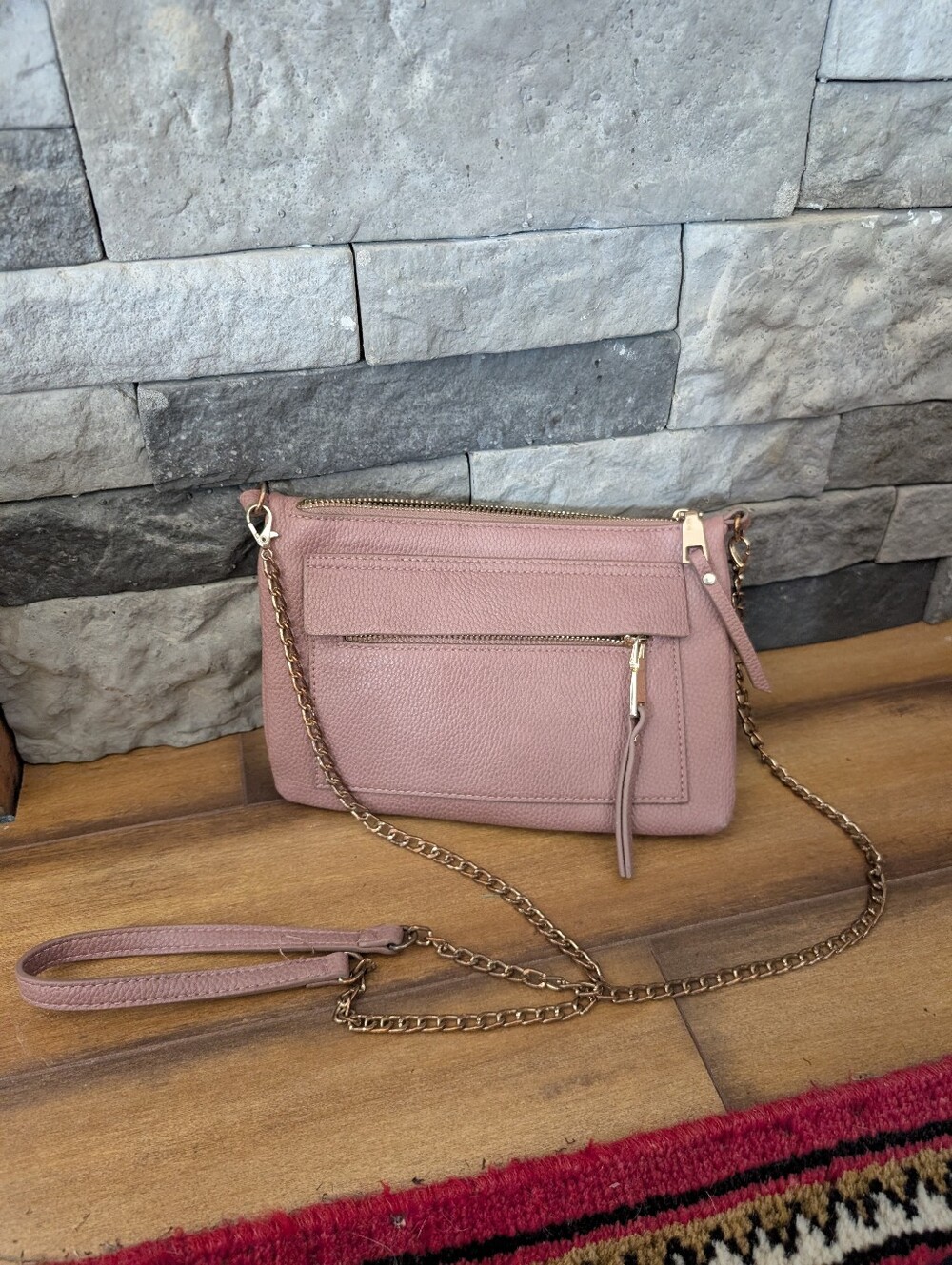 Madison West | Pink Crossbody Bag Purse